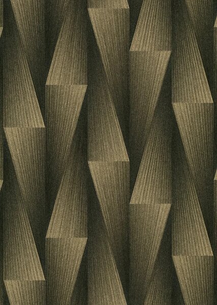TF10526-15 famintájú geometrikus barna tapéta