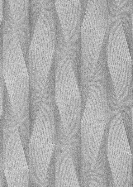 TF10526-31 famintájú geometrikus ezüst tapéta