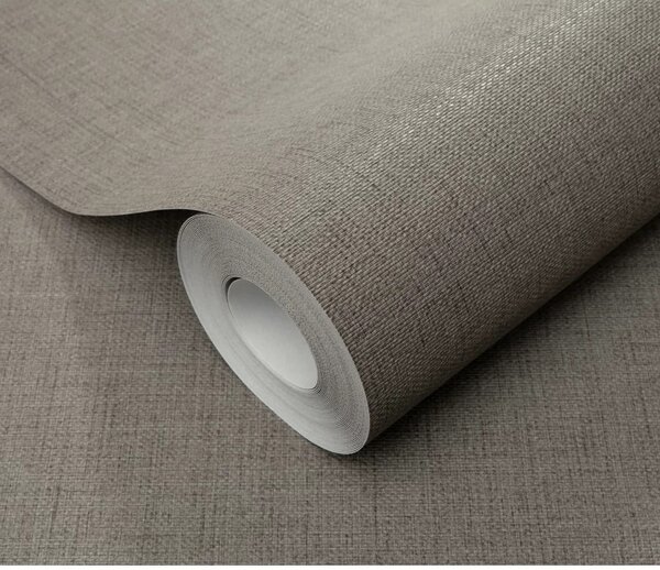 TF10541-11 vászonhatású taupe tapéta