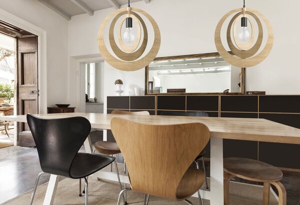 Sigma lighting modern skandináv függeszték glam tölgy sig31363