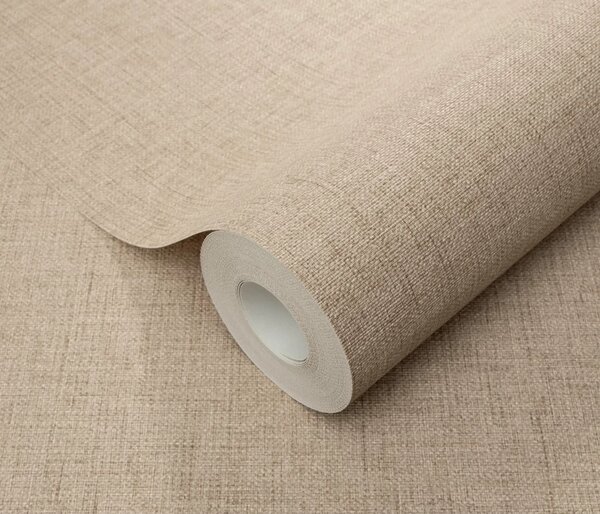 TF10541-32 vászonhatású drapp tapéta