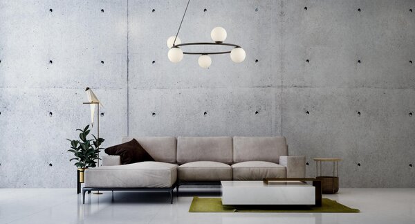 Sigma lighting modern függeszték gama fehér fekete sig33383