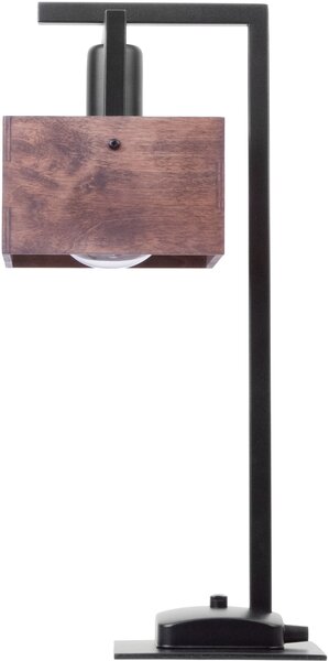 Sigma lighting modern asztali lámpa dakota barna fekete sig50160