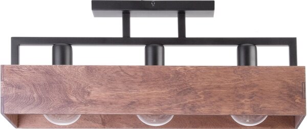 Sigma lighting modern mennyezeti lámpa dakota barna fekete sig31740