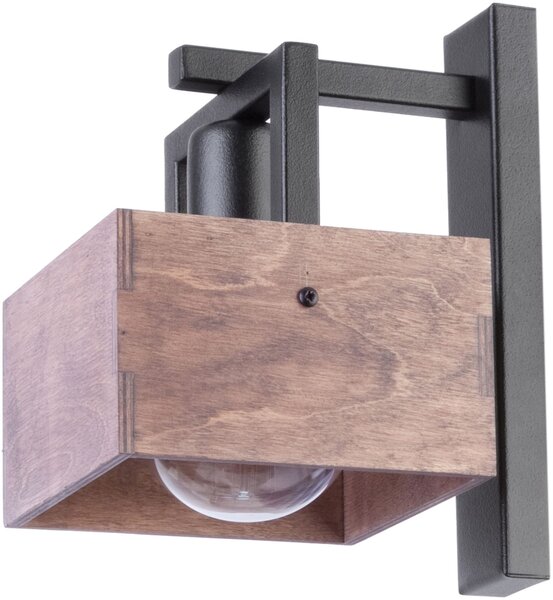 Sigma lighting modern fali lámpa dakota barna fekete sig31752
