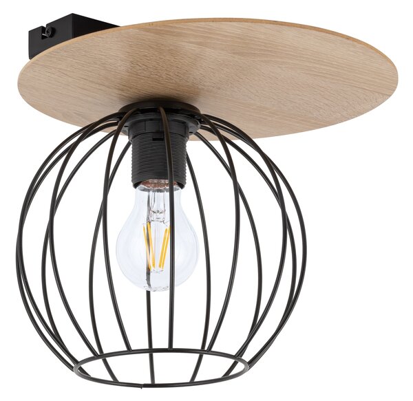 Sigma lighting modern skandináv mennyezeti lámpa cyber fekete tölgy sig32354