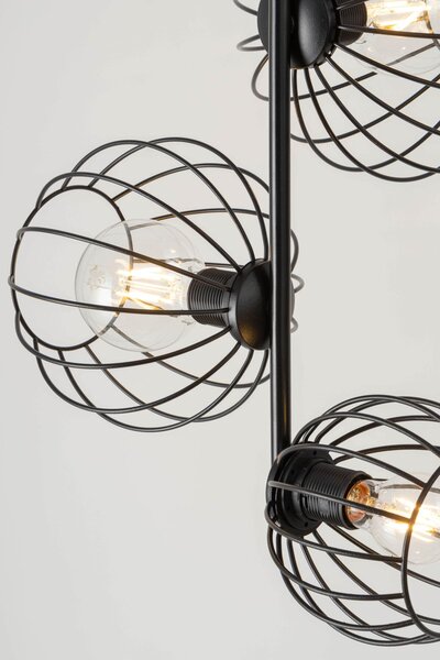 Sigma lighting modern mennyezeti lámpa cherry fekete sig32363