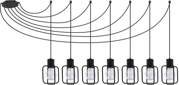 Sigma lighting loft függeszték aura fekete sig31109