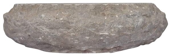 Szürke márvány mosdókagyló Ø40 x 12 cm