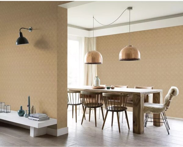 TF00608151 geometrikus mintájú arany tapéta