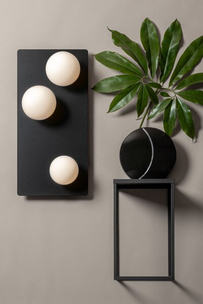 Sigma lighting modern mennyezeti lámpa argon fehér fekete sig33279