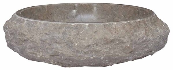 Szürke márvány mosdókagyló Ø40 x 12 cm