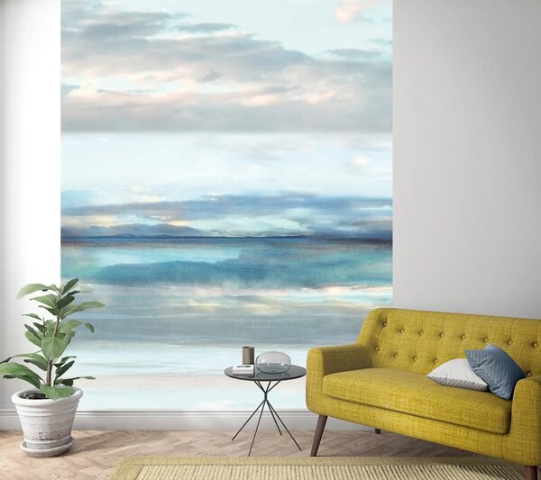 TF30047223 tájkép mintájú kék tapétaposzter (212x270cm)