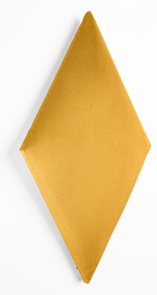 DIAMOND_XL bársony rombusz falpanel - 2215 okker