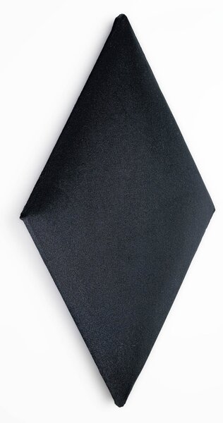 DIAMOND_S bársony rombusz falpanel - 2219 fekete