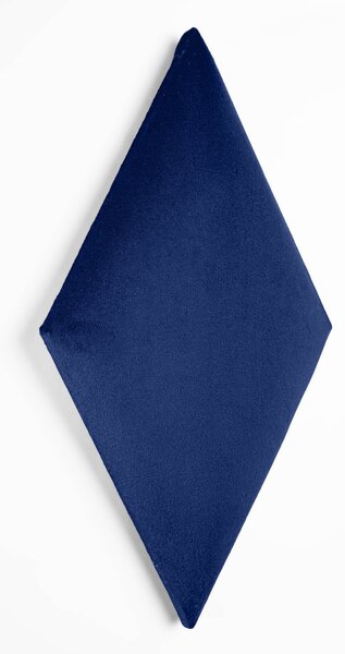 DIAMOND_XL bársony rombusz falpanel - 2216 sötétkék