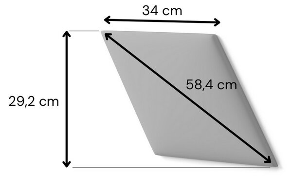 DIAMOND_XL bársony rombusz falpanel - 2215 okker