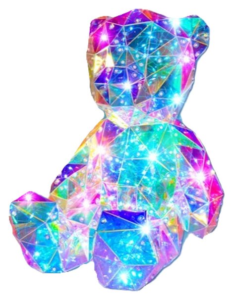 PRISMIC™ 3D Puzzle LED lámpa - Maci (APU-R-PM-1603)
