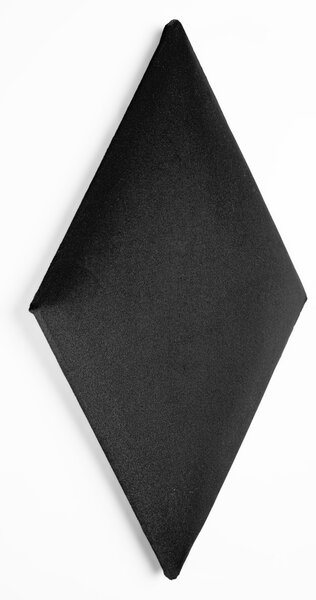 DIAMOND_XL bársony rombusz falpanel - 2219 fekete