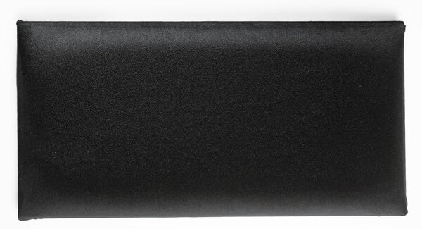 BRICK 20*40cm bársony téglalap falpanel - 2219 fekete