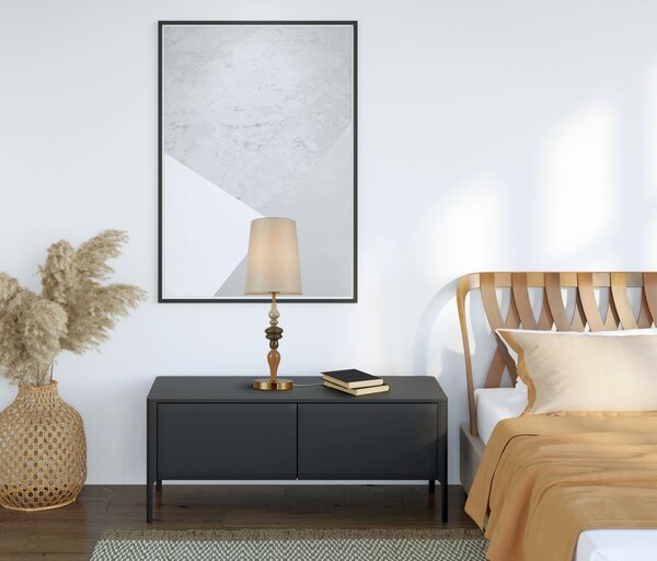 Italux klasszikus boho asztali lámpa moren antik bronz lazac színű itxtb-84678a-ab