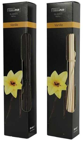 Pálcás aroma diffúzor TERRAPUR VANÍLIA 90 ml