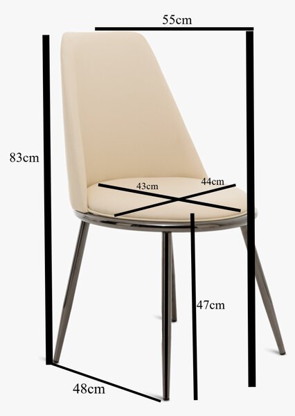 REVOTICA Étkezőszék Cosy 8002, beige