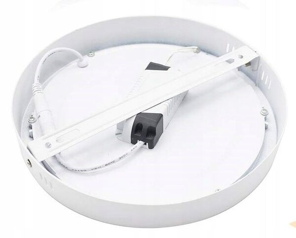 Felületre szerelhető PANEL LED round white 12W