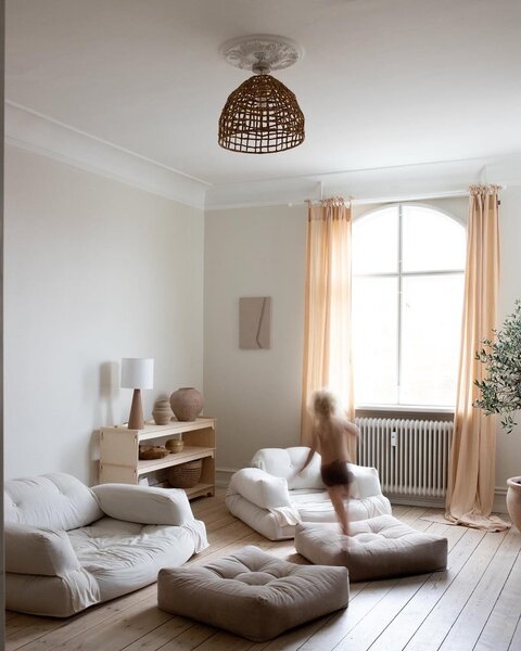 Hippo bézs fotel - Karup Design