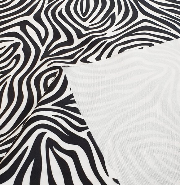 Jazzy 8 - Zebra mintás bútorszövet