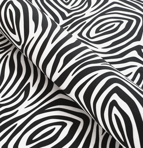 Jazzy 8 - Zebra mintás bútorszövet