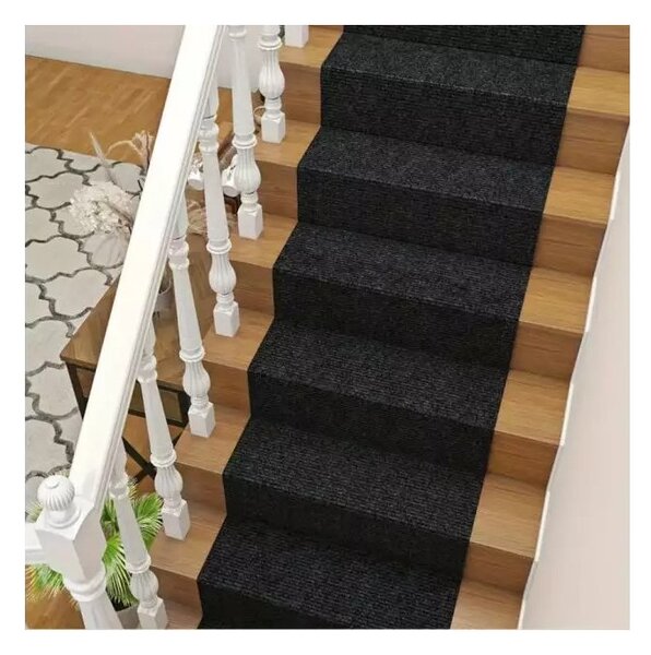 Bordás filc szőnyeg (exposzőnyeg) - antracit - 200cm széles