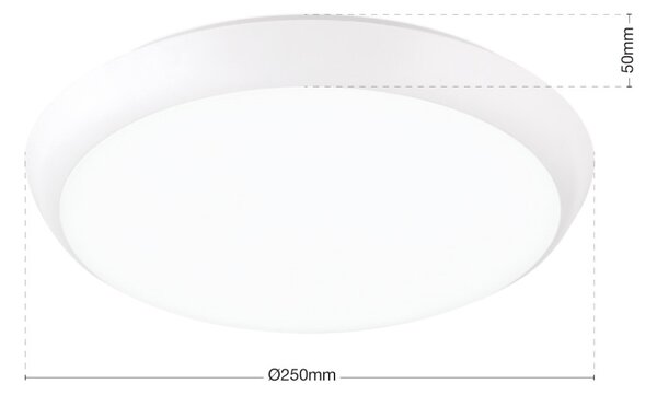 MAGGY modern CCT LED mennyezeti lámpa , fehér, 1880lm