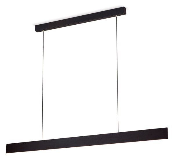 GIDEON modern LED függőlámpa , fekete, 2300lm