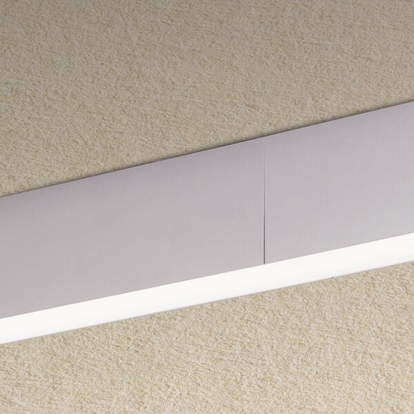 BROOKLYN modern LED függőlámpa , alumínium, 2000lm, szögletes, 86x6 cm ,3000K