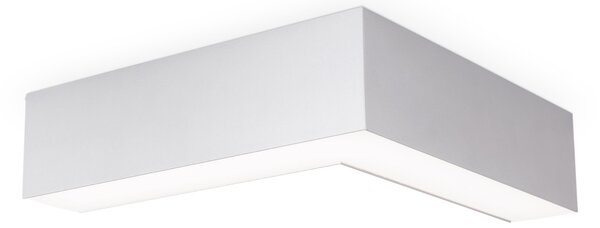 BROOKLYN modern LED függőlámpa , alumínium, 1300lm, szögletes, 30x30 cm ,3000K