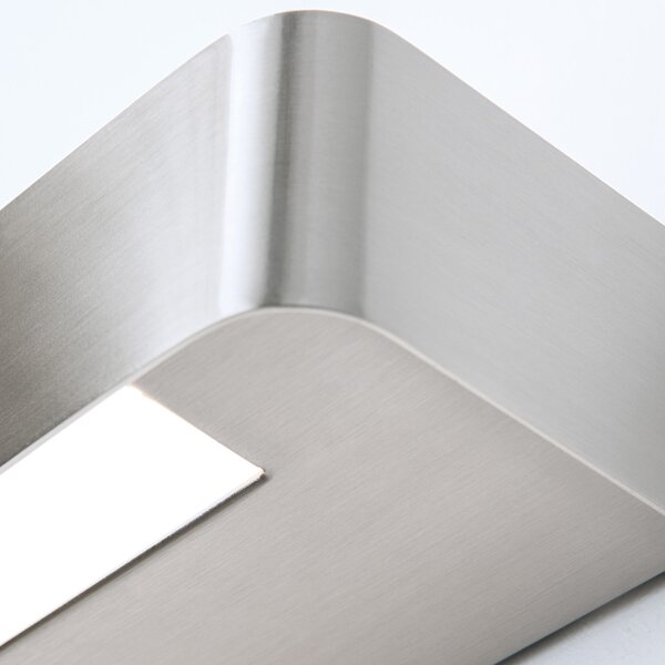 BERNHARD modern LED fali lámpa , matt króm, 1400lm