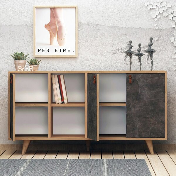 Planky komód, 140 cm