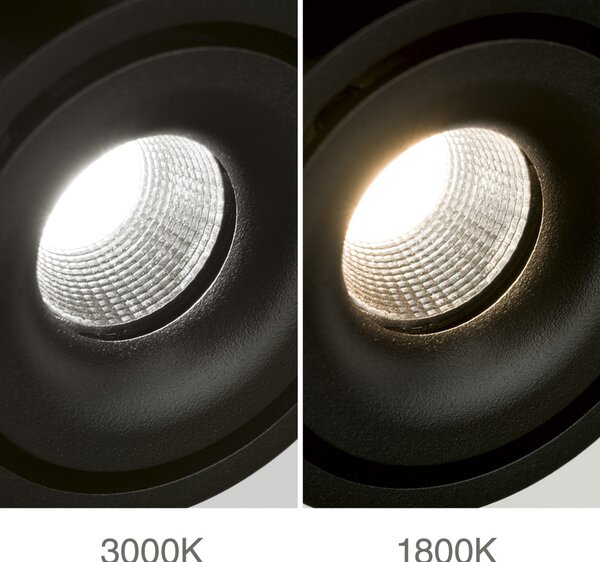 SPECTER modern CCT LED spot lámpa , fekete, 1400lm