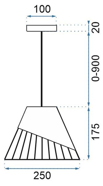 Mennyezeti lámpa APP228-1CP fehér