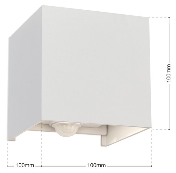 CUBE-S LED kültéri lámpa fehér