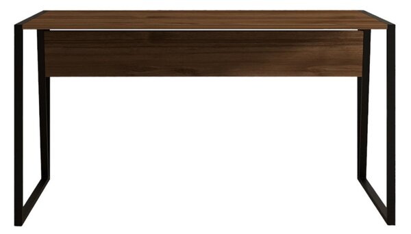 Kemer íróasztal, dió, 140 cm