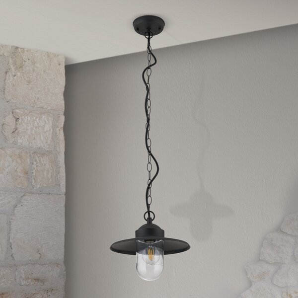 EDWARD kültéri lámpa antracit, 20 cm