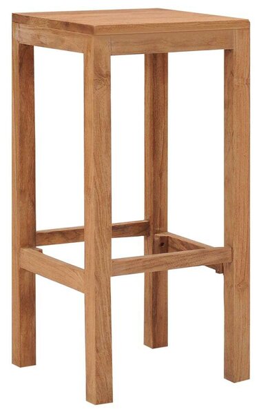 VidaXL Tíkfából Készült Bárszékek - 4 db - 75cm