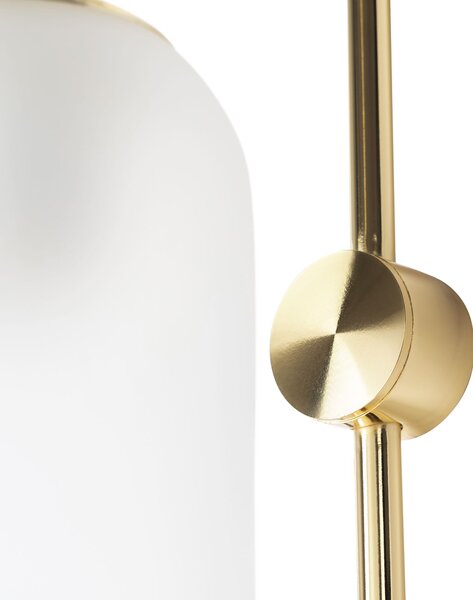 Fali lámpa APP580-1W 75 cm arany fehér