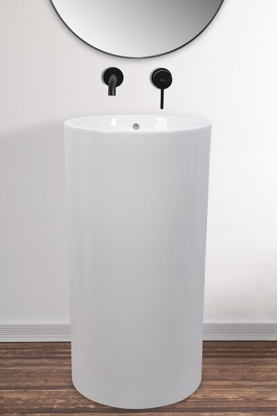 Rea Estera szabadon álló mosdó, 82 x 46 cm, fehér, REA-U0756