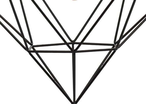 Függő lámpa DIAMENT METAL LOFT BLACK APP563-1CP