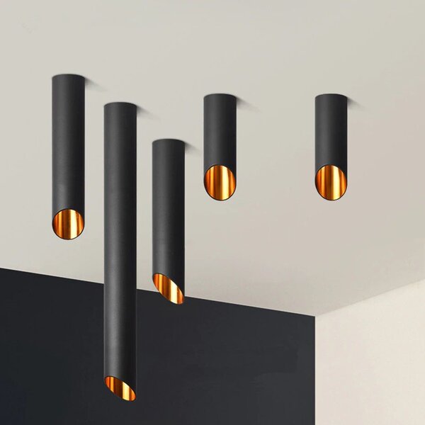 Mennyezeti lámpa black gold 30 CM APP572-1C