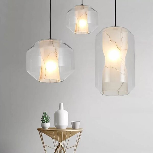 Mennyezeti lámpa APP909-1CP Fehér MARBLE