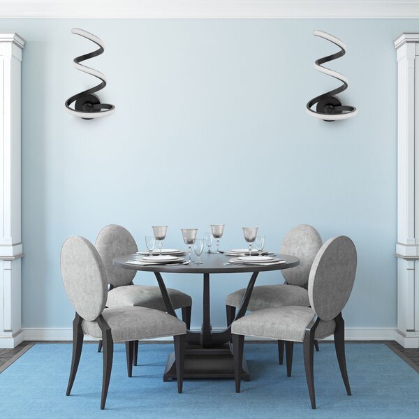 LED fali lámpa SPRING UP APP829-W matt fekete